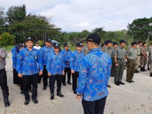 Mengikuti Upacara Kesaktian Pancasila 01 Oktober 2019 di Kabupaten Mandailing Natal