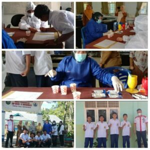BNNK Mandailing Natal Melaksanakan Kegiatan Tes Urine di Lingkungan Pendidikan
