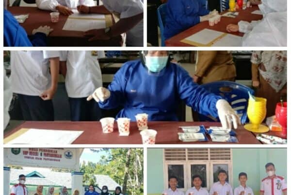 BNNK Mandailing Natal Melaksanakan Kegiatan Tes Urine di Lingkungan Pendidikan