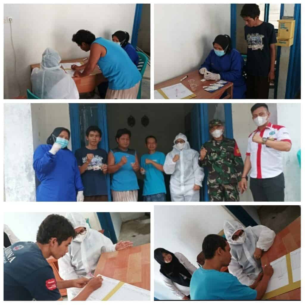 BNNK MANDAILING NATAL MENGADAKAN TES URINE KEPADA PENGGIAT ANTI NARKOBA