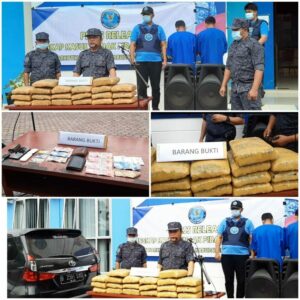 BNNK Mandailing Natal Gagalkan Pengiriman 22 Kilogram Ganja Kering