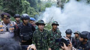 KEMBALI, BNN MUSNAHKAN LADANG GANJA DI MADINA