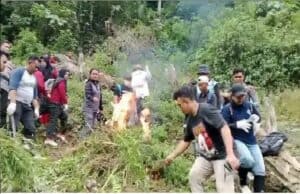 BNN KEMBALI MUSNAHKAN LADANG GANJA DI PERBUKITAN TOR SIHITE