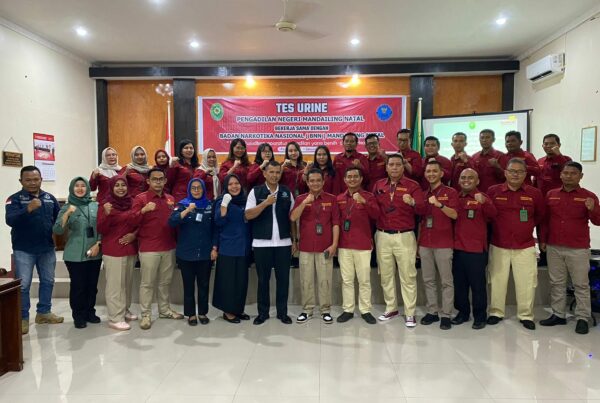 Test Urine bagi Pegawai Pengadilan Negeri Mandailing Natal